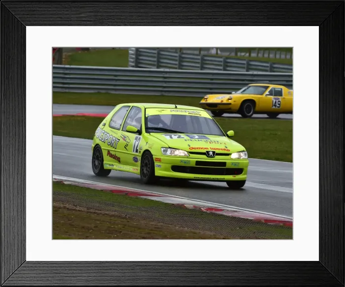 Framed Print : CM6 6591. CSCC Test Day Snetterton 26th March 2015 Framed Print : CM6 6591. CSCC Test Day Snetterton 26th March 2015