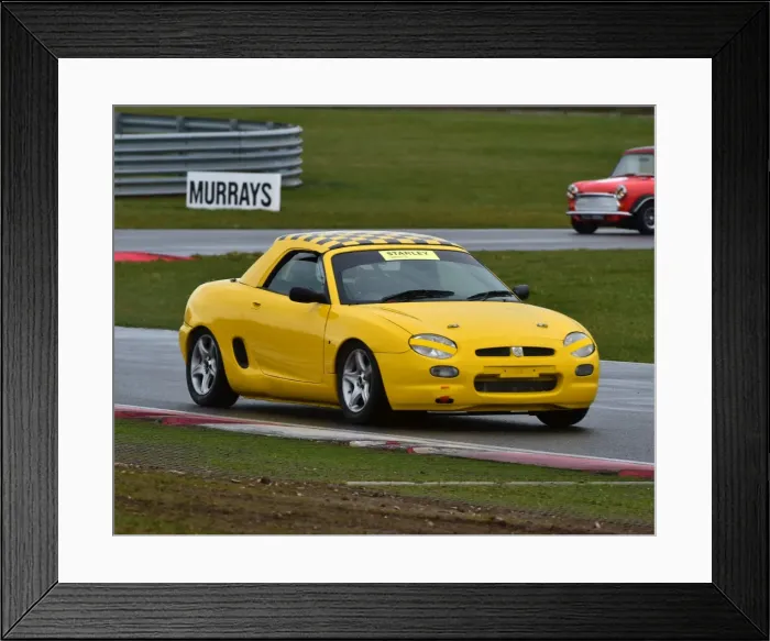 Framed Print : CM6 6608. CSCC Test Day Snetterton 26th March 2015 Framed Print : CM6 6608. CSCC Test Day Snetterton 26th March 2015