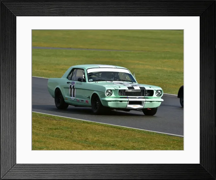 Framed Print : CM6 6774. CSCC Test Day Snetterton 26th March 2015
