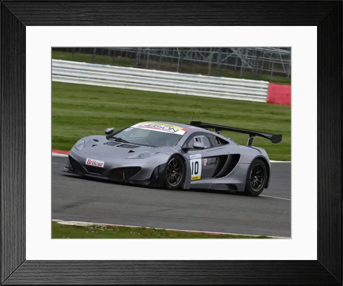 Framed Print : CM6 6939 Daniel Gibson, McLaren MP4 12-C