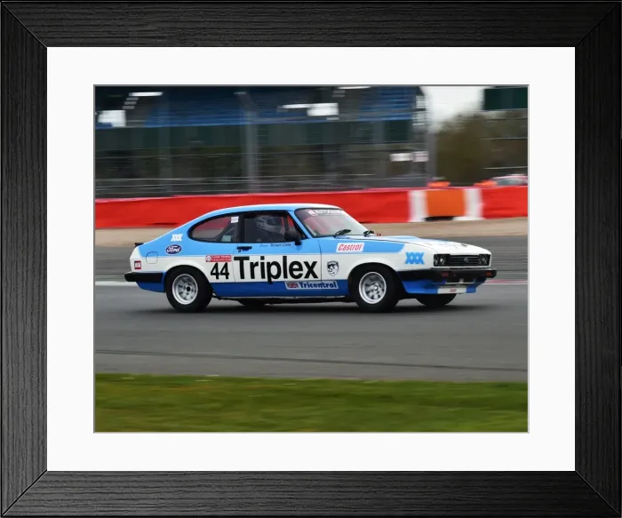 Framed Print : CM6 7205 Stuart Caie, Ford Capri Framed Print : CM6 7205 Stuart Caie, Ford Capri
