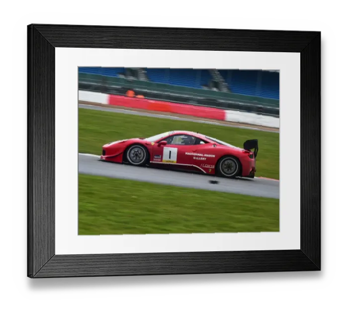 Framed Print : CM6 7432 David Mason, Calum Lockie, Ferrari 458 Challenge Framed Print : CM6 7432 David Mason, Calum Lockie, Ferrari 458 Challenge