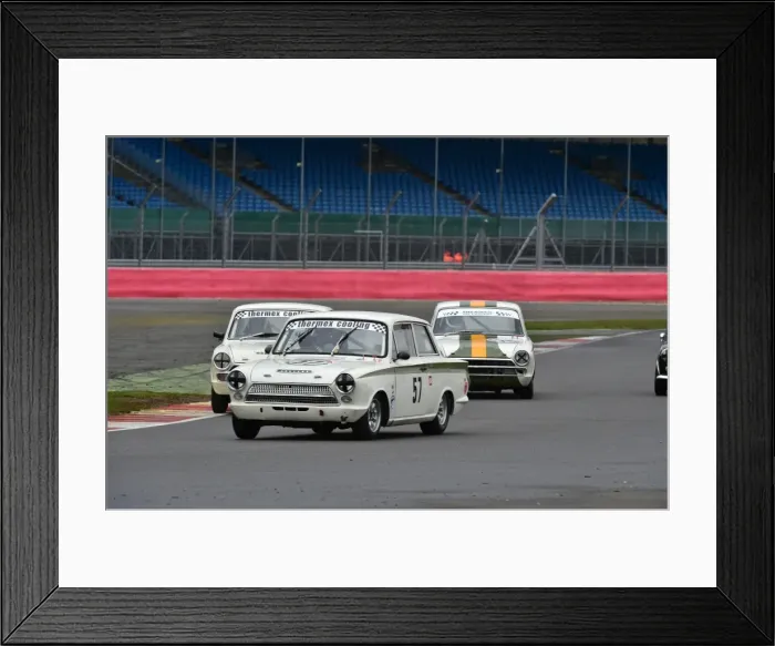 Framed Print : CM6 7526 David Hall, Ford Cortina Framed Print : CM6 7526 David Hall, Ford Cortina