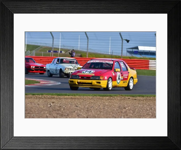 Framed Print : CM6 7726 Malcolm Wise, Ford Sapphire Cosworth Framed Print : CM6 7726 Malcolm Wise, Ford Sapphire Cosworth