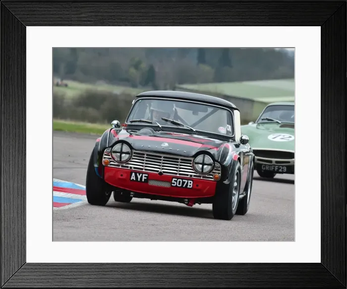 Framed Print : CM6 7986 David Griffiths, Triumph TR4 Framed Print : CM6 7986 David Griffiths, Triumph TR4