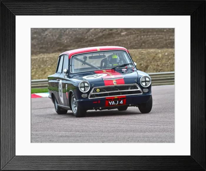 Framed Print : CM6 8292 Thomas Jones, Ford Lotus Cortina Framed Print : CM6 8292 Thomas Jones, Ford Lotus Cortina
