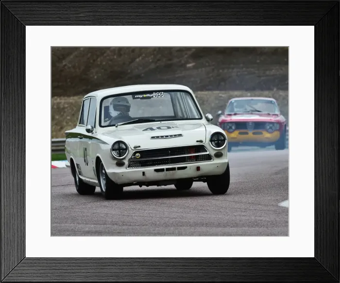 Framed Print : CM6 8302 Daniel Wray, Ford Lotus Cortina Framed Print : CM6 8302 Daniel Wray, Ford Lotus Cortina