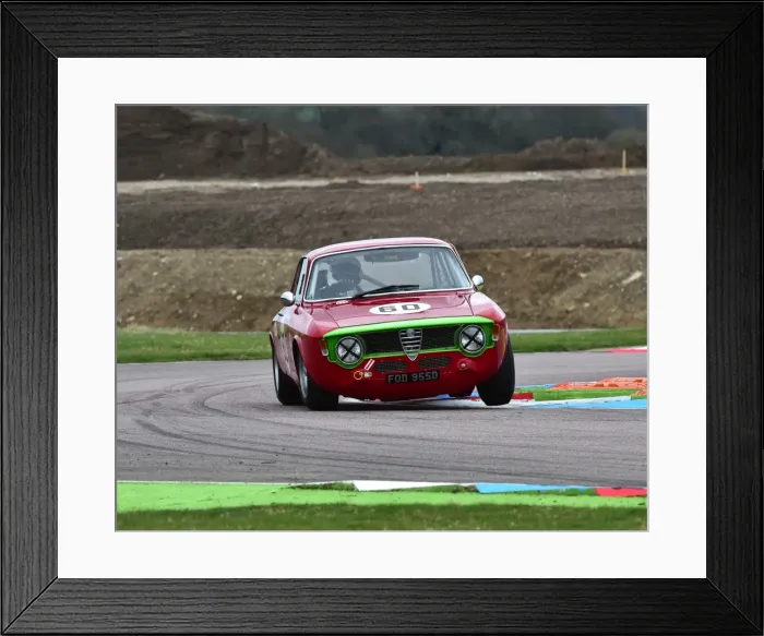 Framed Print : CM6 8329 Neil Merry, Alfa Romeo Giulietta Sprint GTA