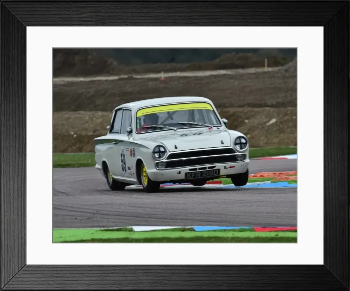 Framed Print : CM6 8362 David Tomlin, Ford Lotus Cortina Framed Print : CM6 8362 David Tomlin, Ford Lotus Cortina