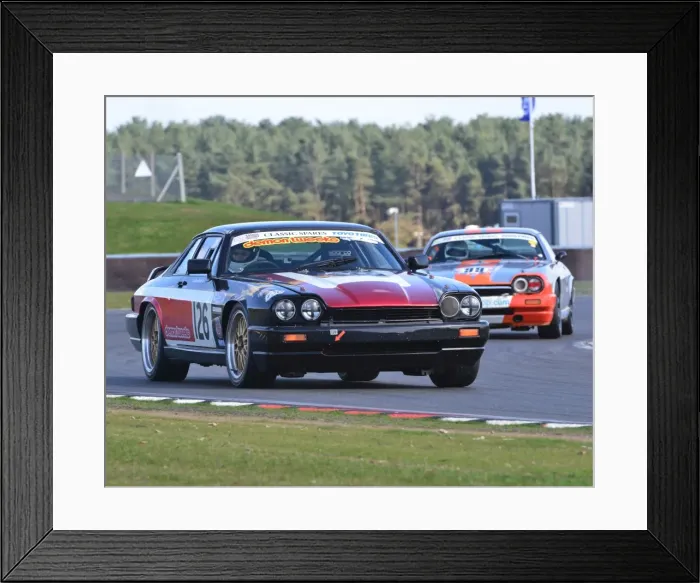 Framed Print : CJ5 6948 Sam Clarke, Jaguar XJS