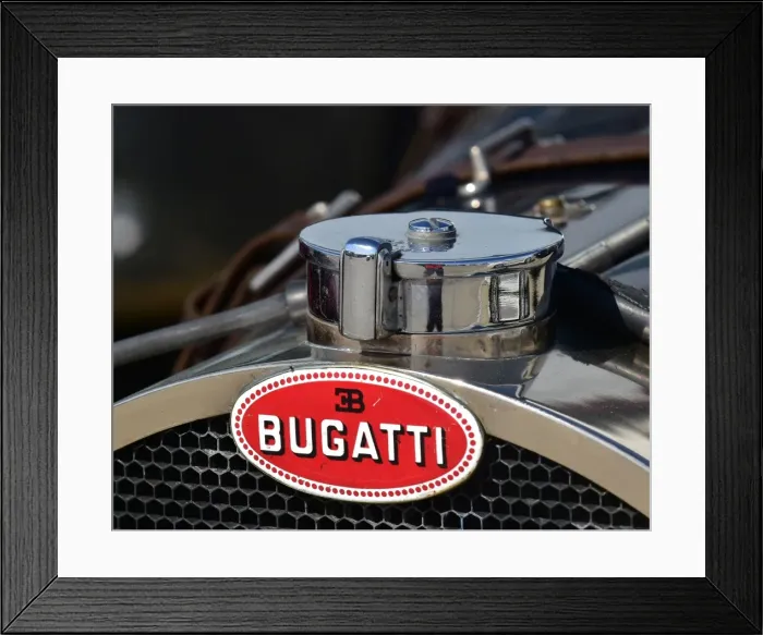 Framed Print : CM7 0644 Mike Preston, Bugatti, Type 50 Framed Print : CM7 0644 Mike Preston, Bugatti, Type 50