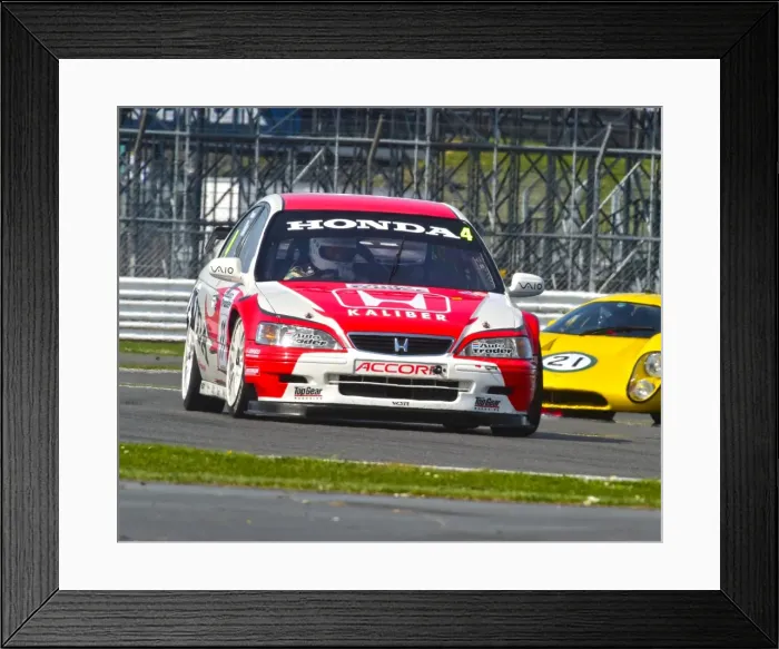 Framed Print : CM7 0768. Silverstone Classic Media day, 15th April 2015