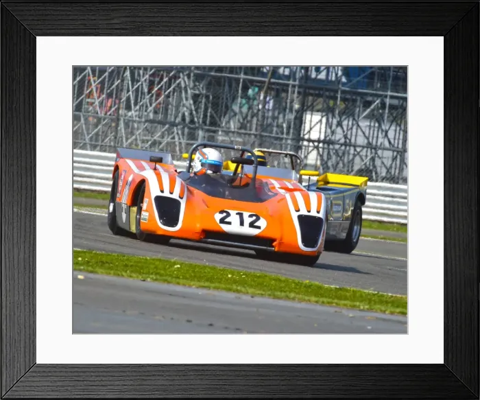 Framed Print : CM7 0770. Silverstone Classic Media day, 15th April 2015 Framed Print : CM7 0770. Silverstone Classic Media day, 15th April 2015