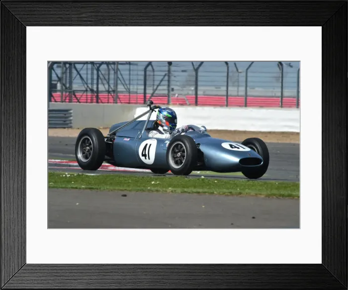 Framed Print : CM7 0918. Silverstone Classic Media day, 15th April 2015 Framed Print : CM7 0918. Silverstone Classic Media day, 15th April 2015