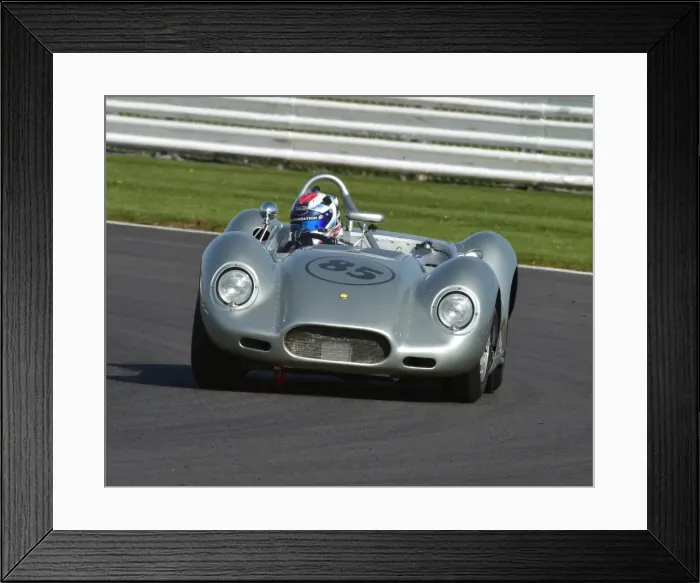 Framed Print : CM7 1010. Silverstone Classic Media day, 15th April 2015 Framed Print : CM7 1010. Silverstone Classic Media day, 15th April 2015