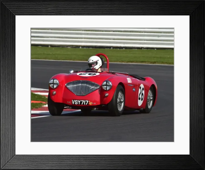 Framed Print : CM7 1011. Silverstone Classic Media day, 15th April 2015 Framed Print : CM7 1011. Silverstone Classic Media day, 15th April 2015