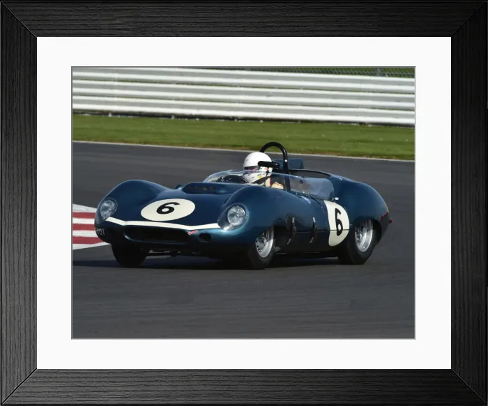 Framed Print : CM7 1030. Silverstone Classic Media day, 15th April 2015