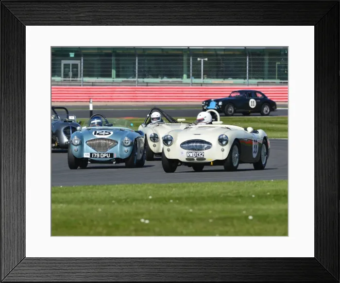 Framed Print : CJ5 7260 A trio of Healey s Framed Print : CJ5 7260 A trio of Healey s