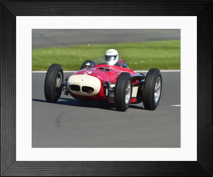Framed Print : CM7 1314 Frederick Harper, Kurtis Indy Roadster