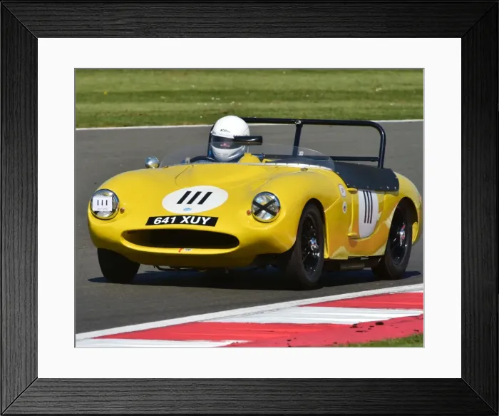 Framed Print : CM7 1403 Robert Cobden, Fairthorpe Electron Framed Print : CM7 1403 Robert Cobden, Fairthorpe Electron