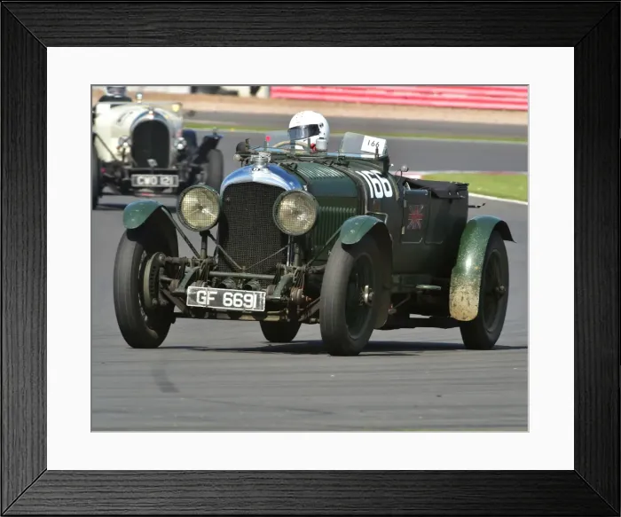 Framed Print : CM7 1939 Chris Guest, Bentley Le Mans