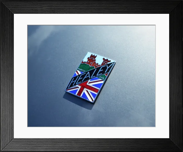 Framed Print : CJ5 7216 Healey Framed Print : CJ5 7216 Healey