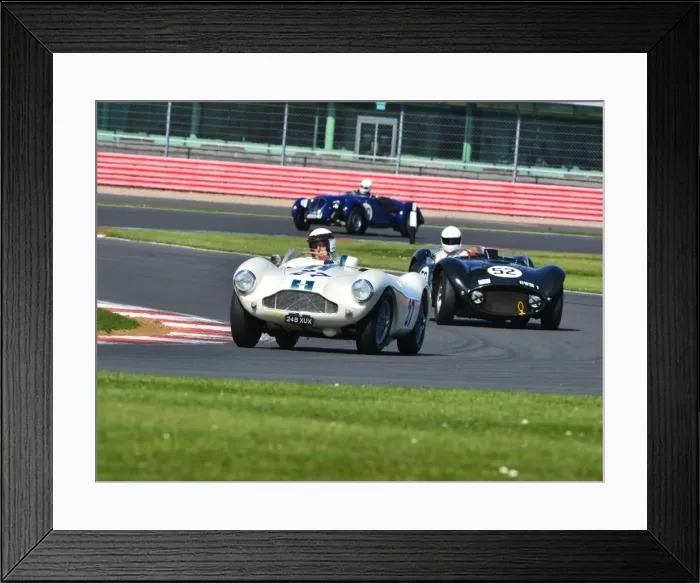 Framed Print : CJ5 7257 David Bennett, Aston Martin DB3S, 248 XUX Framed Print : CJ5 7257 David Bennett, Aston Martin DB3S, 248 XUX