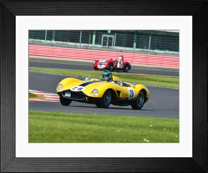 Framed Print : CJ5 7270 David Cottingham, Ferrari 500 TRC Framed Print : CJ5 7270 David Cottingham, Ferrari 500 TRC