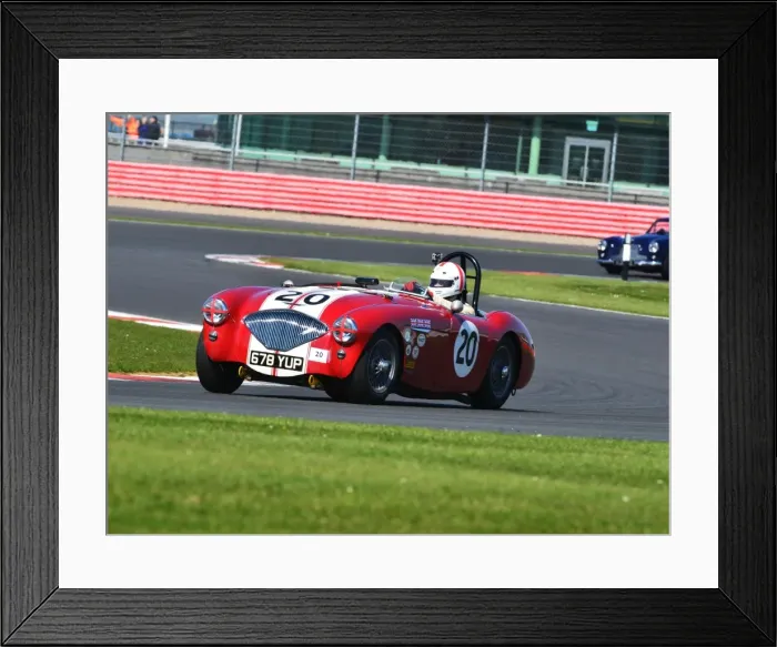 Framed Print : CJ5 7274 Jonathan Abecassis, Austin Healey 100-4 Framed Print : CJ5 7274 Jonathan Abecassis, Austin Healey 100-4