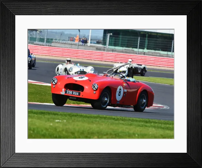 Framed Print : CJ5 7277 Mark Butterworth, Allard Sports