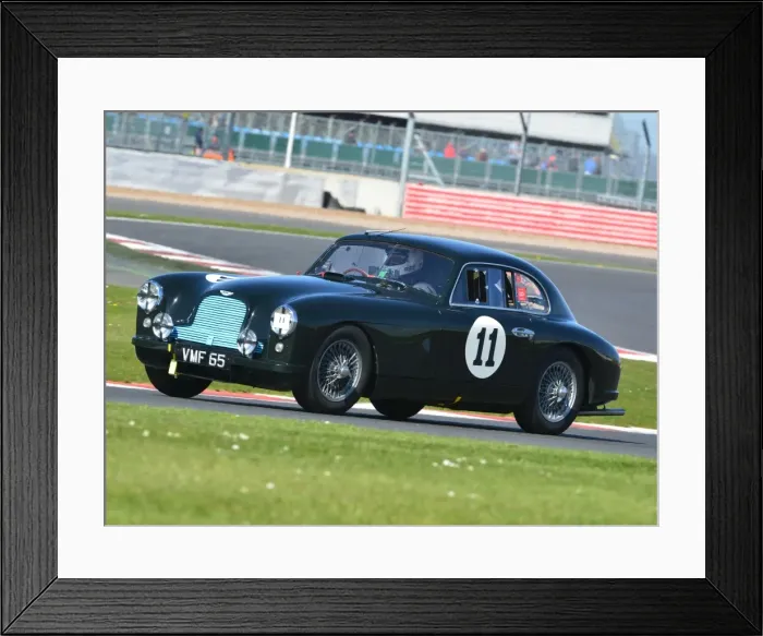Framed Print : CJ5 7291 Tony Green, Aston Martin BD2 Team Car, VMF 65 Framed Print : CJ5 7291 Tony Green, Aston Martin BD2 Team Car, VMF 65