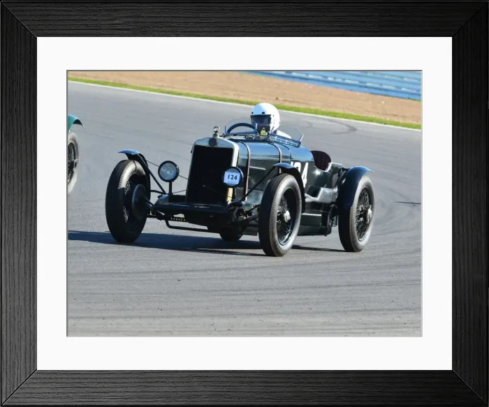 Framed Print : CJ5 7470 Richard Tyzack, Lea Francis G Type Framed Print : CJ5 7470 Richard Tyzack, Lea Francis G Type
