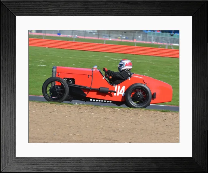 Framed Print : CJ5 7509 David Asplin, Austin 7 Ulster Framed Print : CJ5 7509 David Asplin, Austin 7 Ulster