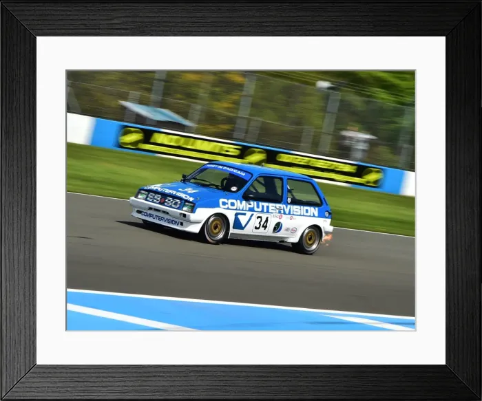 Framed Print : CM7 5400 Nick Swift, Patrick Watts, MG Metro Turbo Framed Print : CM7 5400 Nick Swift, Patrick Watts, MG Metro Turbo