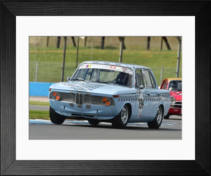Framed Print : CM7 4046 Tony Wood, Niamh Wood, BMW 1800 Ti Framed Print : CM7 4046 Tony Wood, Niamh Wood, BMW 1800 Ti