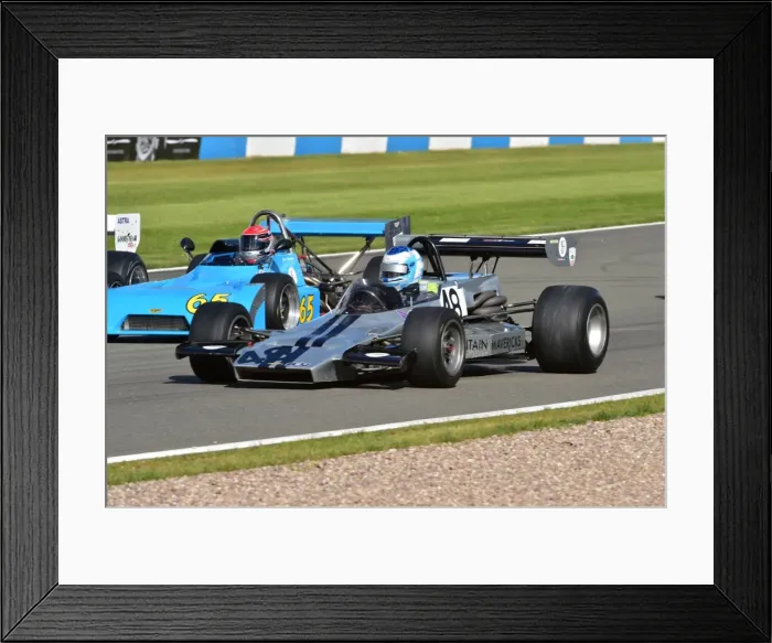 Framed Print : CM7 4366 Tim Barington, Lola T240 Framed Print : CM7 4366 Tim Barington, Lola T240