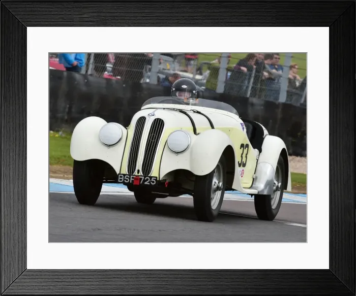 Framed Print : CM7 5561 Neil Perkins, Frazer Nash, BMW 328 Framed Print : CM7 5561 Neil Perkins, Frazer Nash, BMW 328