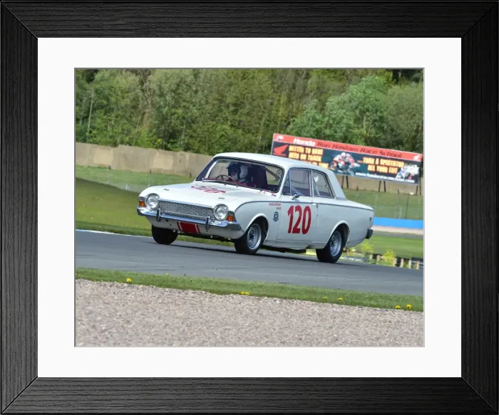 Framed Print : CM7 5105 Alan Wheelright, Darryl Davis, Ford Corsair GT Framed Print : CM7 5105 Alan Wheelright, Darryl Davis, Ford Corsair GT