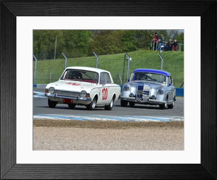 Framed Print : CM7 5206 Alan Wheelright, Darryl Davis, Ford Corsair GT, Stewart Imber, Mercedes-Benz 220S Framed Print : CM7 5206 Alan Wheelright, Darryl Davis, Ford Corsair GT, Stewart Imber, Mercedes-Benz 220S