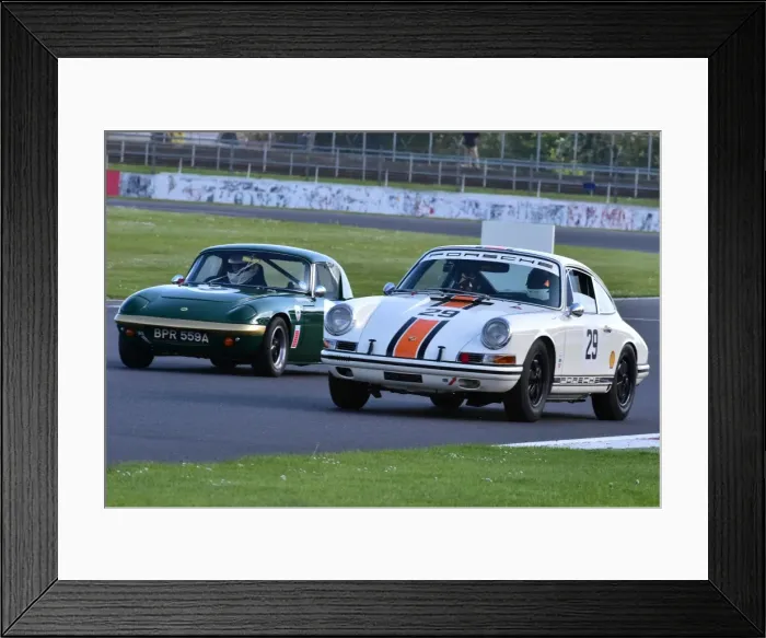 Framed Print : CM7 7347 Roger Waite, Lotus Elan S1, Simon Bowrey, Porsche 911 Framed Print : CM7 7347 Roger Waite, Lotus Elan S1, Simon Bowrey, Porsche 911