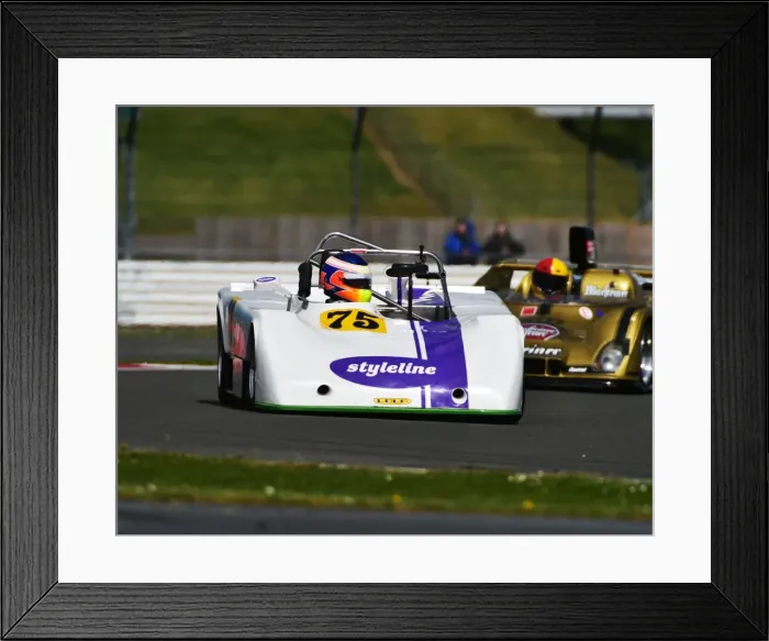 Framed Print : CM7 6183 Neal Stevenson, Tom Mills, Lola T492 Framed Print : CM7 6183 Neal Stevenson, Tom Mills, Lola T492
