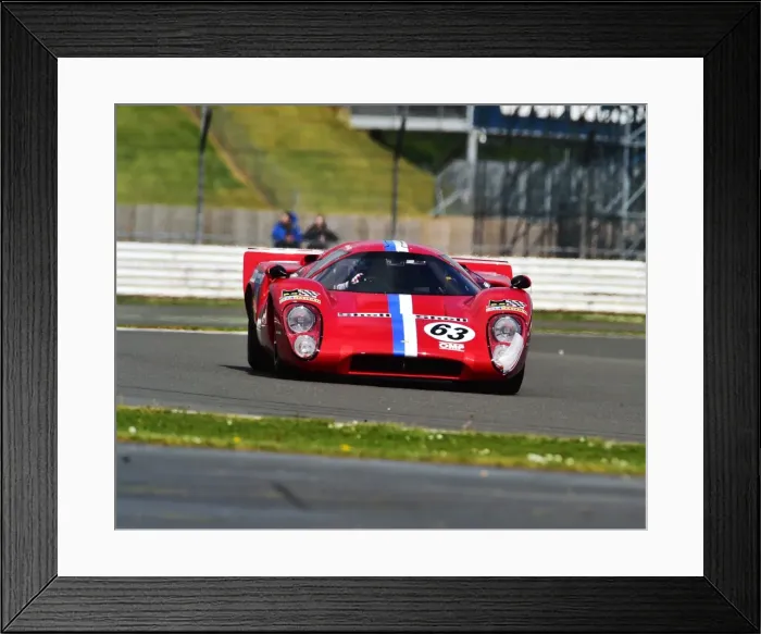 Framed Print : CM7 6191 Jon Minshaw, Lola T70 MK3 B Framed Print : CM7 6191 Jon Minshaw, Lola T70 MK3 B