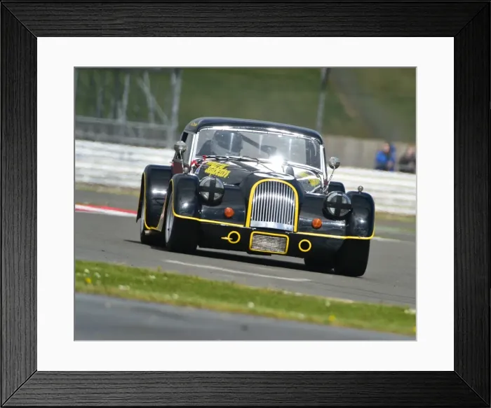 Framed Print : CM7 6203 Bruce Stapleton, Richard Plant, Morgan Plus 8 Framed Print : CM7 6203 Bruce Stapleton, Richard Plant, Morgan Plus 8