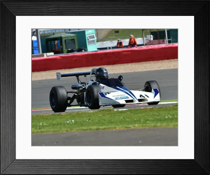 Framed Print : CM7 6068 Roland Lewis, Brabham BT4 Framed Print : CM7 6068 Roland Lewis, Brabham BT4