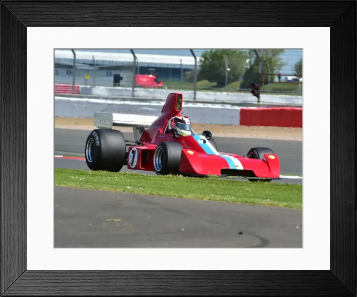Framed Print : CM7 6086 Neil Glover, Chevron B37