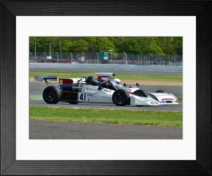 Framed Print : CM7 6100 Roland Lewis, Brabham BT41 Framed Print : CM7 6100 Roland Lewis, Brabham BT41
