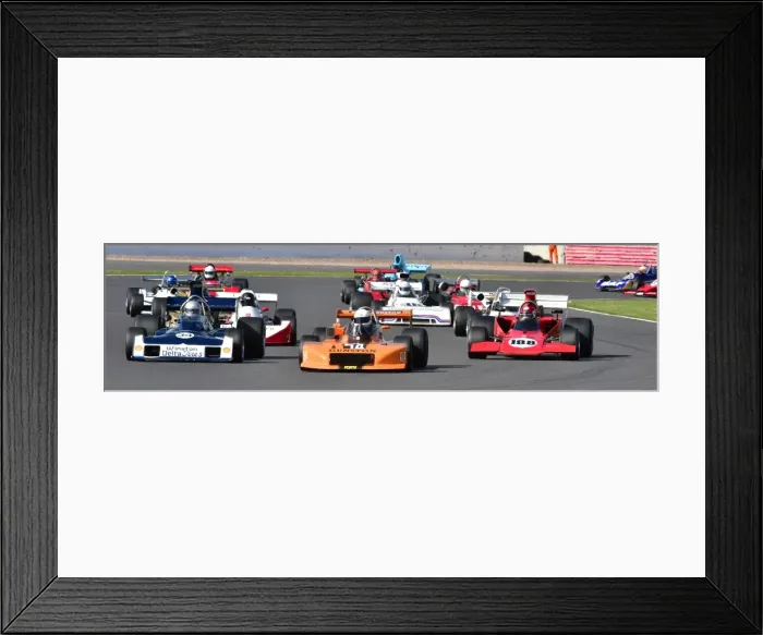 Framed Print : CM7 7069 A packed start Framed Print : CM7 7069 A packed start