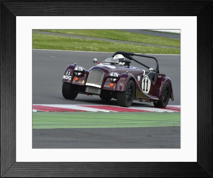 Framed Print : CM7 6507 Richard Plant, Morgan Plus 8 Framed Print : CM7 6507 Richard Plant, Morgan Plus 8