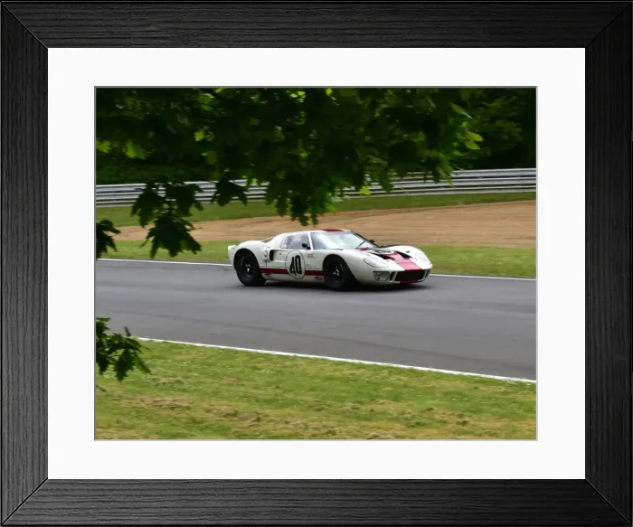 Framed Print : CM7 8332 Tony Wood, Ford GT40 Framed Print : CM7 8332 Tony Wood, Ford GT40
