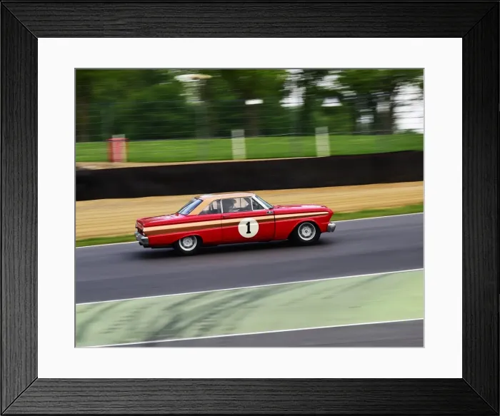 Framed Print : CM7 7420 Leo Voyazides, Simon Hadfield, Ford Falcon